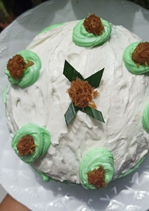 Foto resep Klepon cake ekonomis ala bun