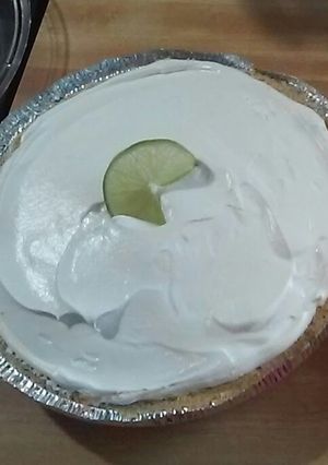 A picture of Key Lime Pie.