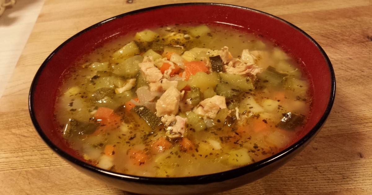 Easy Spicy Chicken Soup Recipe by Bill Cookpad