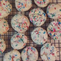 Funfetti Cookies A picture of Funfetti Cookies.