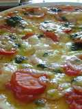 Healthy Crispy Pizza with Okara