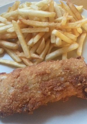 A picture of Fish and chips.