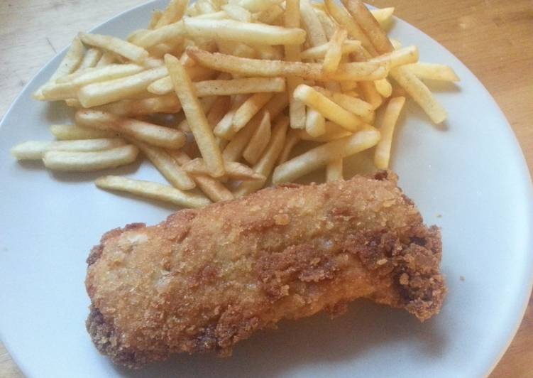 Simple Way to Make Quick Fish and chips
