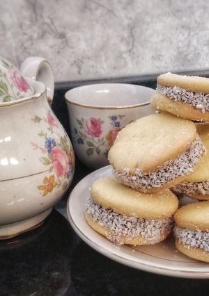 Una foto de Alfajores de Maicena