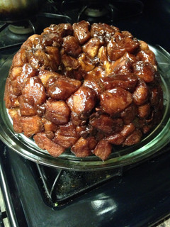 A picture of Chocolate Monkey Bread.