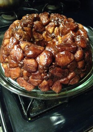 A picture of Chocolate Monkey Bread.