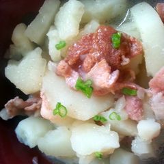 A picture of Mom's Easy Hashawey.