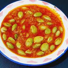 A picture of Sambal petai ebi.