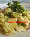 Calamarata con Baccalà e Broccoli Neri