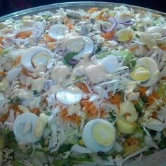A picture of Vegetable salad.