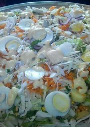 A picture of Vegetable salad.