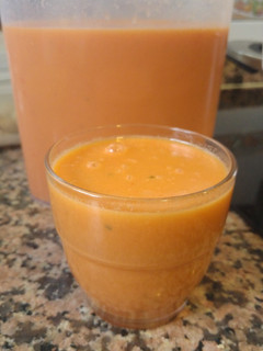 Una foto de Gazpacho andaluz de la abuela Chari