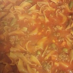A picture of Hungarian Goulash.