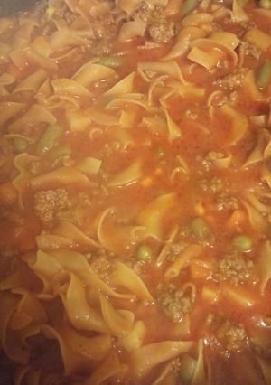 A picture of Hungarian Goulash.