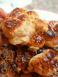 Braided egg buns