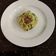 A picture of Pistachio Thumbprint Cookies.