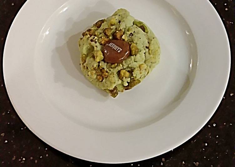 Pistachio Thumbprint Cookies