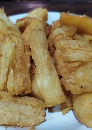 Foto resep Singkong goreng merekah