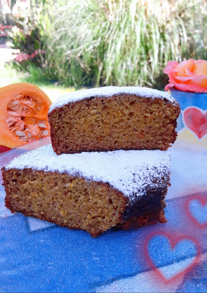 Una foto de Torta matera de calabaza