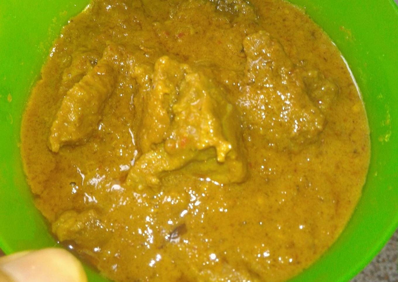 Resep Rendang kacang daging sapi yang Sempurna