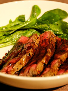 A picture of Roasted Beef Round with Balsamic Sauce.