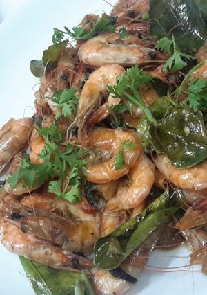 A picture of Kanya's Shrimps & Shrimps.