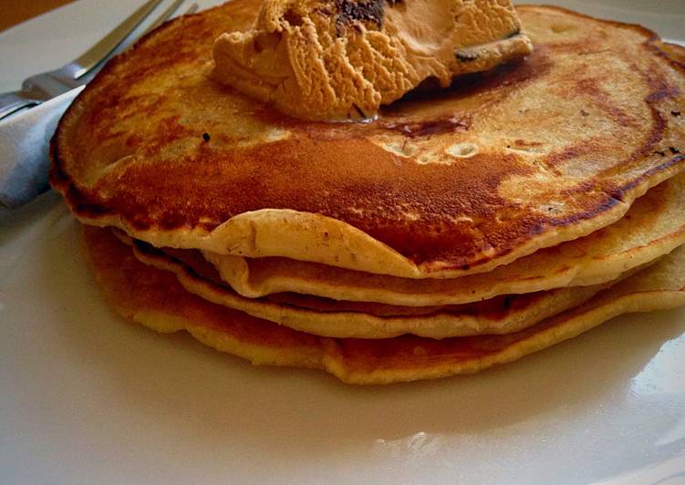 Simple Way to Prepare Any-night-of-the-week Eggless Pancakes