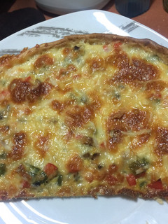 Una foto de Quiche de verduras