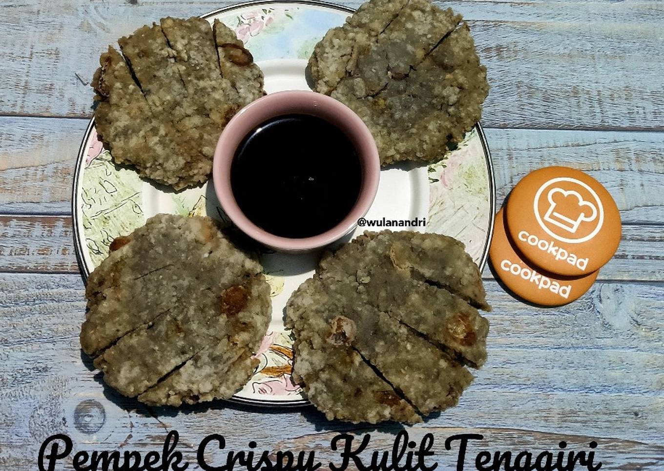 Pempek Crispy Kulit Tenggiri Tanpa Telur/Eggless