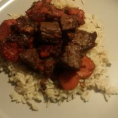 A picture of TL's Korean Bulgogi.