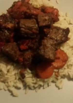 A picture of TL's Korean Bulgogi.