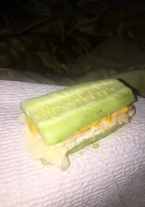 A picture of Cucumber Turkey Sandwich.