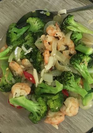 Foto resep Tumis Brokoli Udang