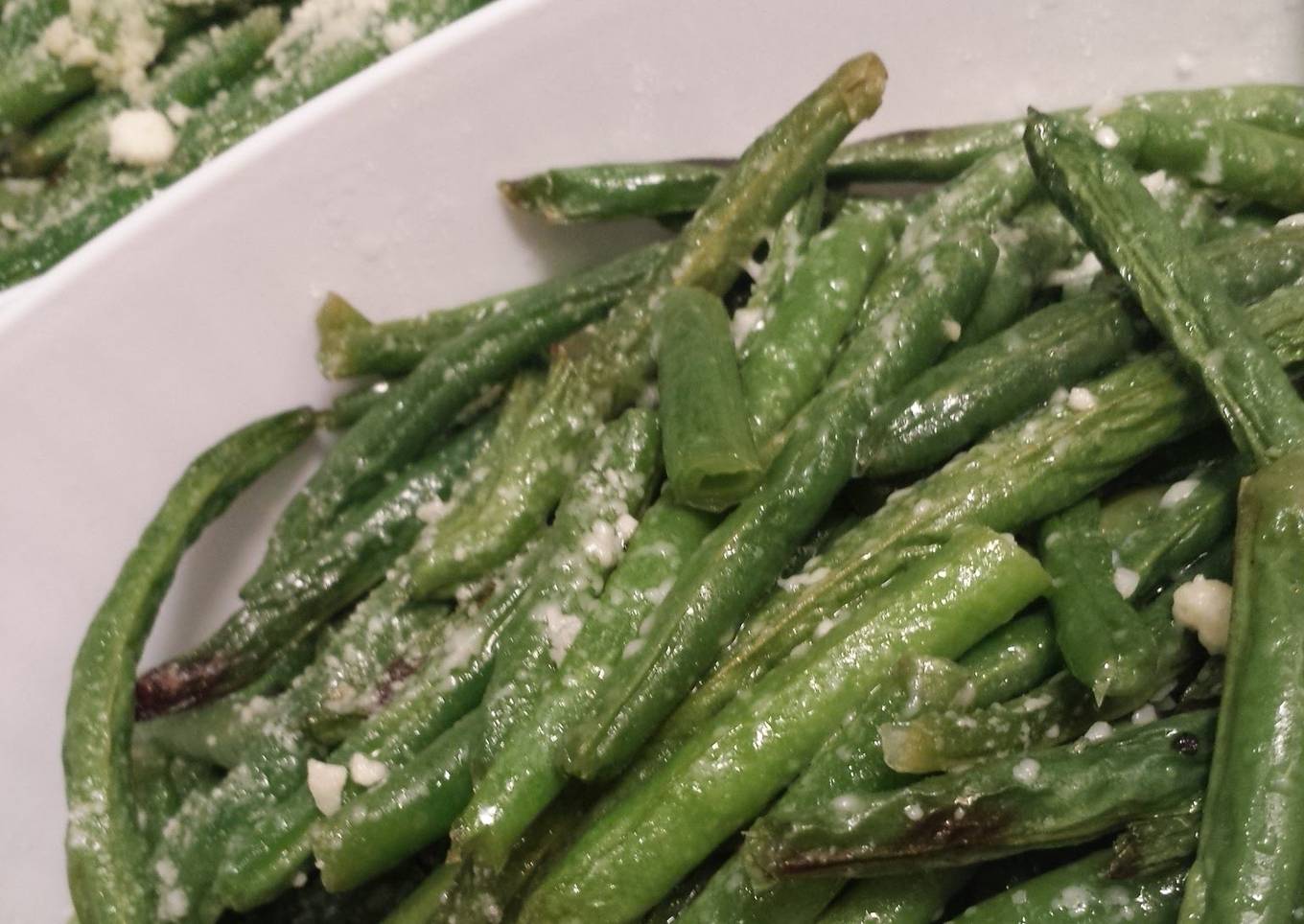 Parmesan Garlic String Beans