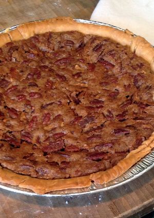 A picture of Brown Sugar Pecan Pie.