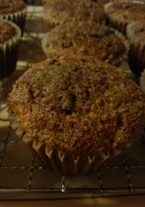 A picture of Diabetic Carrot Muffins.