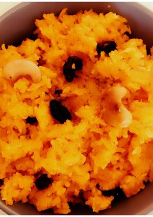 A picture of Sweet Zarda Pulav.
