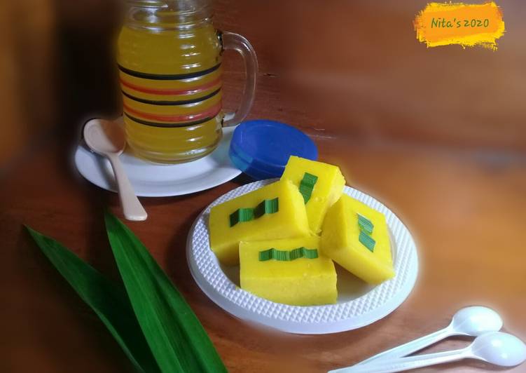 Langkah Mudah untuk Membuat Milky pudding jagung manis yang Bisa Manjain Lidah