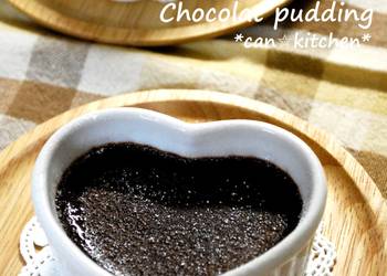 How To Serving Recipe Chocolate Pudding Delicious and Healthy