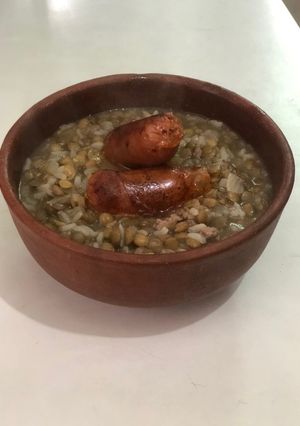 Una foto de Lentejas con chorizo