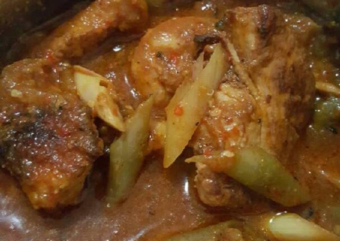 Resep Ayam Kuah Serai Pedas Oleh Fauziah Amri Cookpad