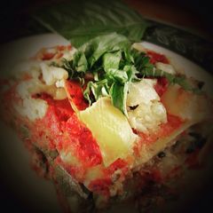 A picture of Dreamy Creamy Lasagna.