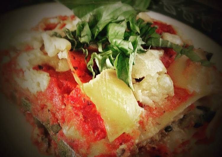 Recipe of Appetizing Dreamy Creamy Lasagna