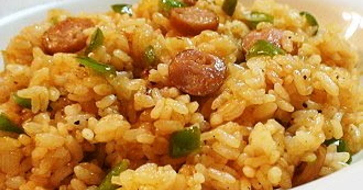 Ketchup Rice (Made With Leftovers) Recipe by cookpad.japan Cookpad