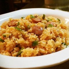 Ketchup Rice (Made With Leftovers) A picture of Ketchup Rice (Made With Leftovers).