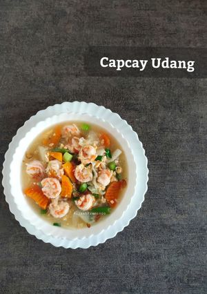 Foto resep Capcay Udang