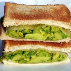 A picture of Cheesy Avocado Sandwich.