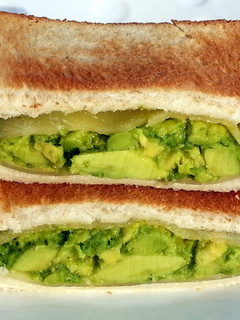 A picture of Cheesy Avocado Sandwich.