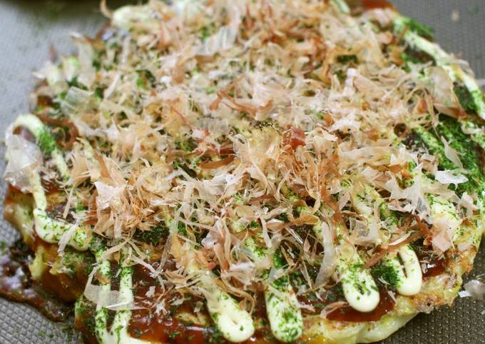 Step-by-Step Guide to Prepare Any-night-of-the-week Easy and Delicious! Kansai-style Fluffy Okonomiyaki
