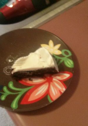 A picture of Coke zero cake.